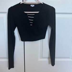 Garage Cropped Long Sleeve